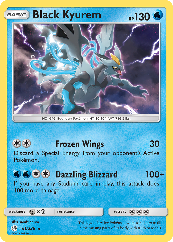 Black Kyurem (61/236) [Sun & Moon: Cosmic Eclipse] | Game Haven TX