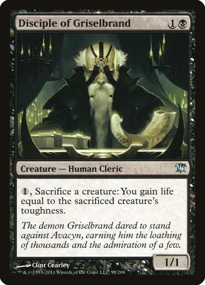 Disciple of Griselbrand [Innistrad] | Game Haven TX