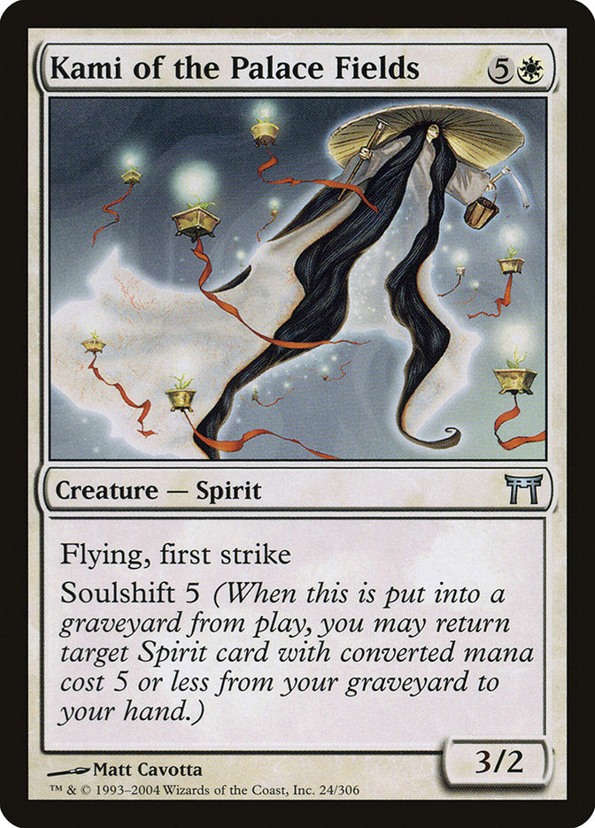 Kami of the Palace Fields [Champions of Kamigawa] | Game Haven TX