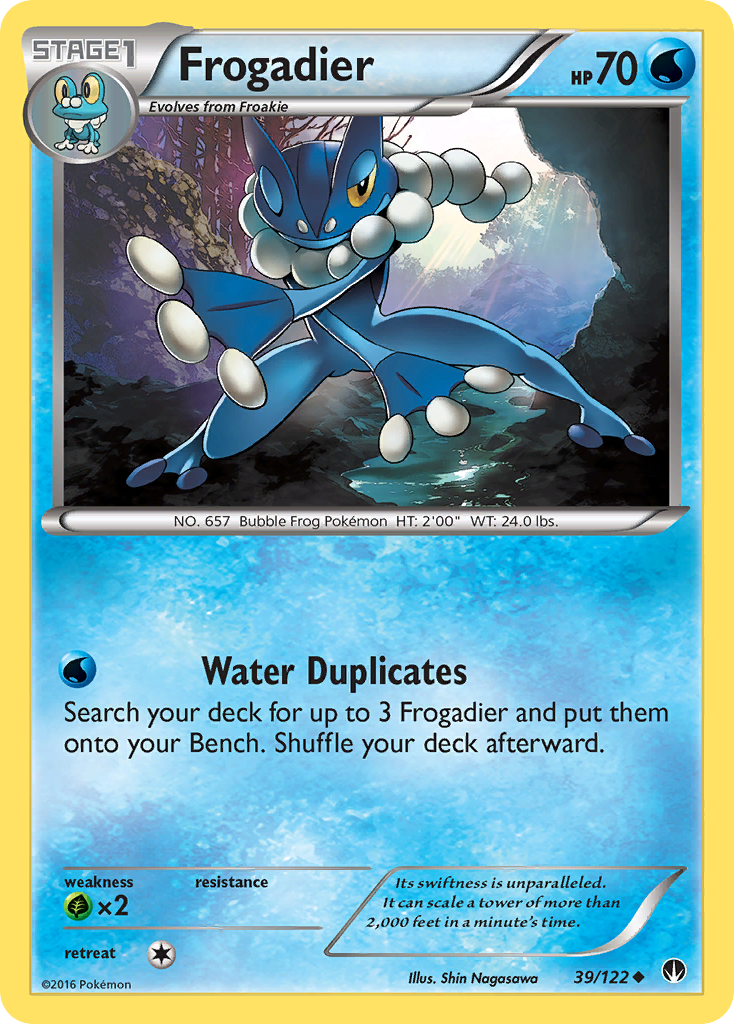 Frogadier (39/122) [XY: BREAKpoint] | Game Haven TX
