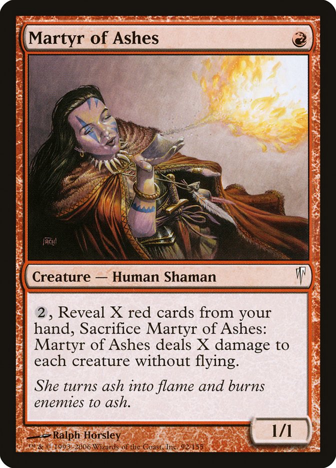 Martyr of Ashes [Coldsnap] | Game Haven TX