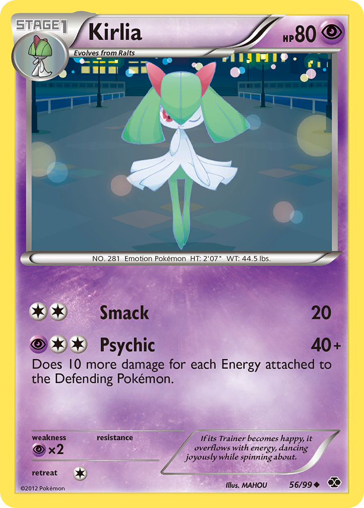 Kirlia (56/99) [Black & White: Next Destinies] | Game Haven TX