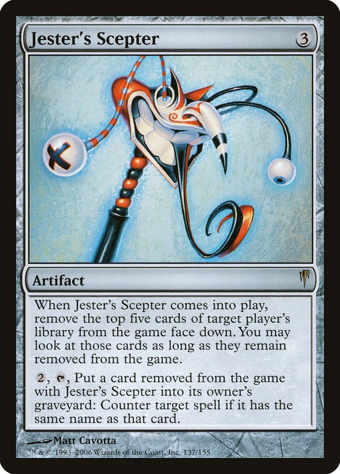 Jester's Scepter [Coldsnap] | Game Haven TX