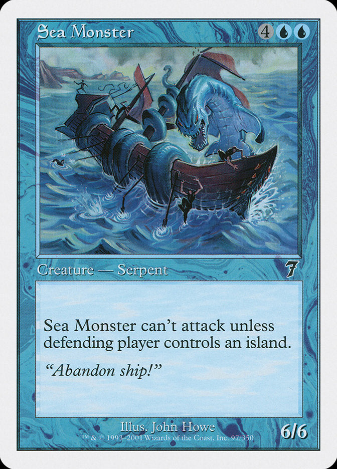 Sea Monster [Seventh Edition] | Game Haven TX