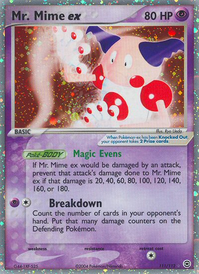 Mr. Mime ex (111/112) [EX: FireRed & LeafGreen] | Game Haven TX