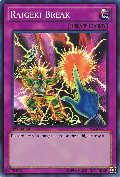 Raigeki Break [LCYW-EN286] Super Rare | Game Haven TX