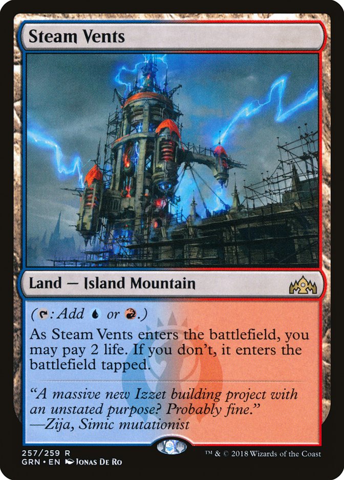 Steam Vents [Guilds of Ravnica] | Game Haven TX