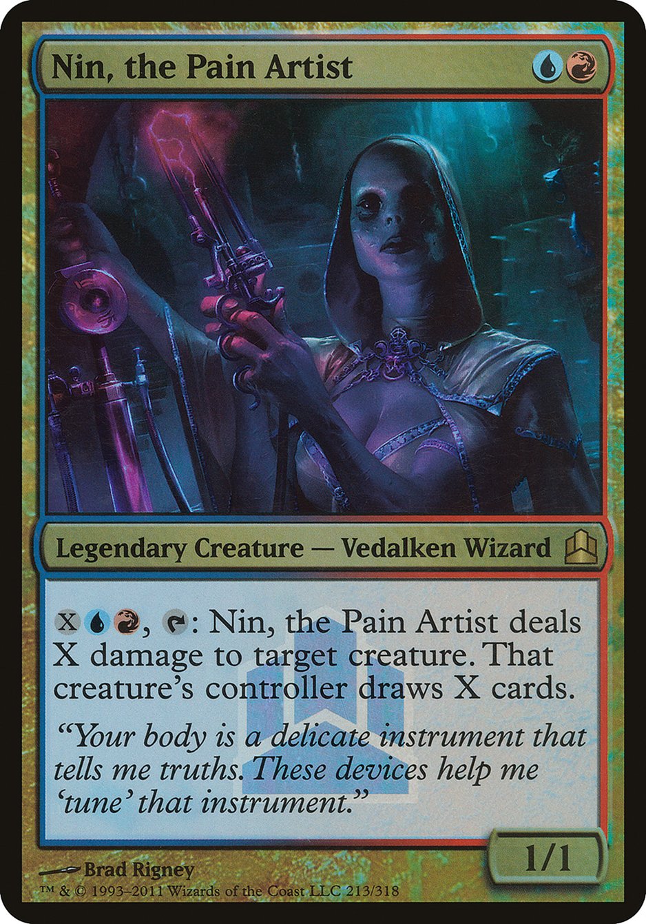 Nin, the Pain Artist (Commander Launch Promo) [Commander 2011 Launch Party] | Game Haven TX