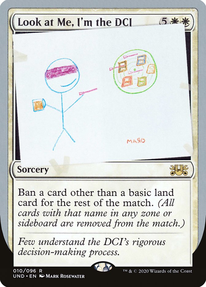 Look at Me, I'm the DCI [Unsanctioned] | Game Haven TX