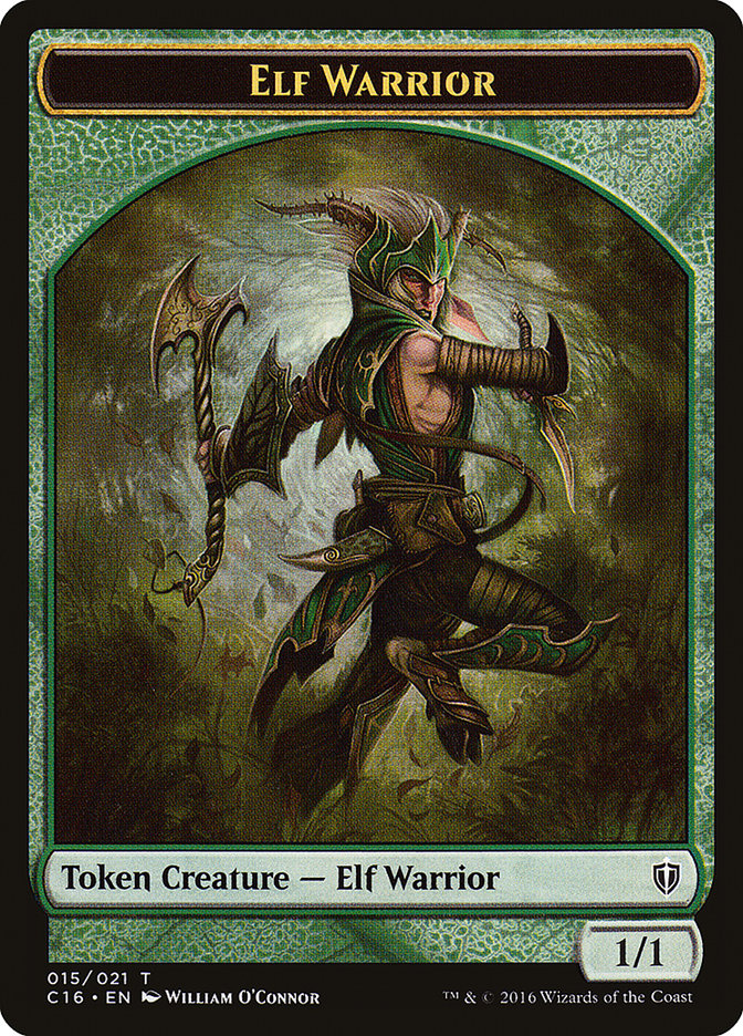 Elf Warrior [Commander 2016 Tokens] | Game Haven TX