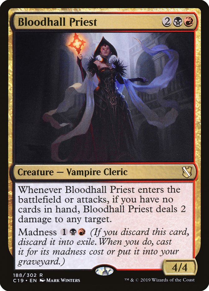 Bloodhall Priest [Commander 2019] | Game Haven TX