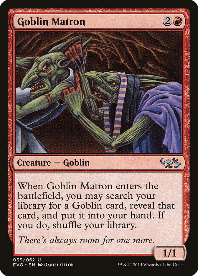 Goblin Matron [Duel Decks Anthology: Elves vs. Goblins] | Game Haven TX