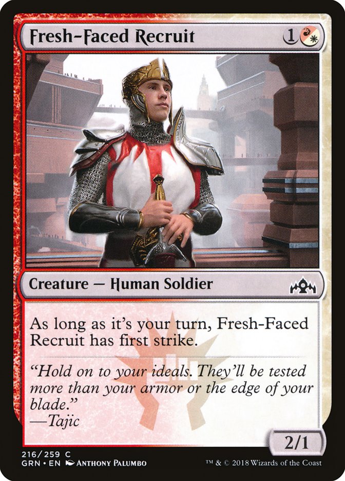 Fresh-Faced Recruit [Guilds of Ravnica] | Game Haven TX