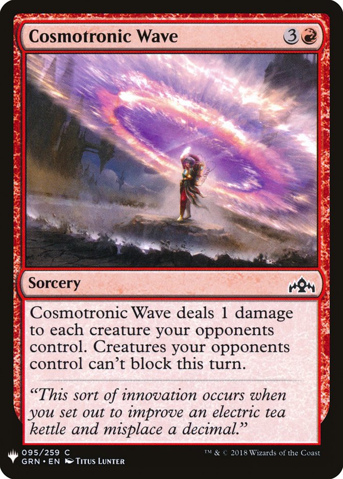 Cosmotronic Wave [Mystery Booster] | Game Haven TX