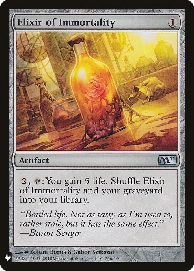Elixir of Immortality [Mystery Booster] | Game Haven TX