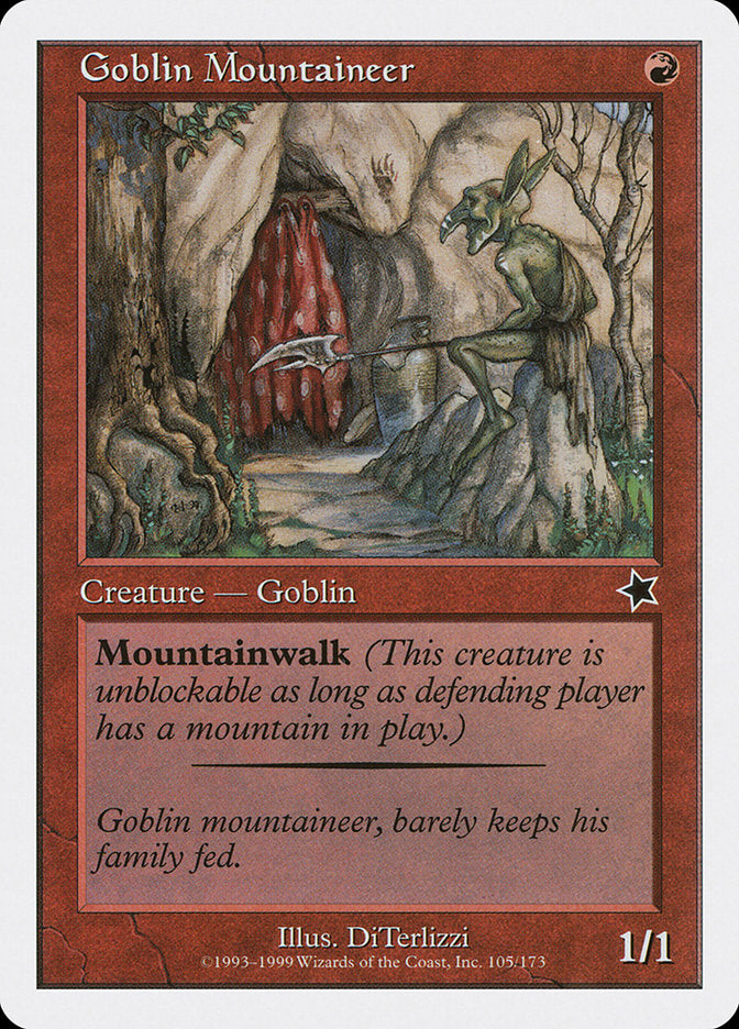 Goblin Mountaineer [Starter 1999] | Game Haven TX