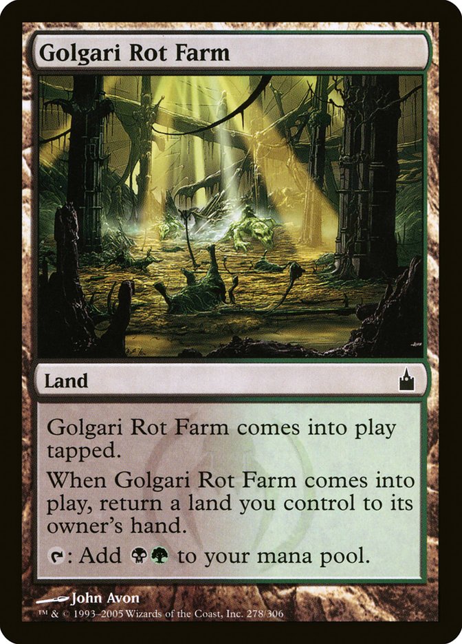 Golgari Rot Farm [Ravnica: City of Guilds] | Game Haven TX