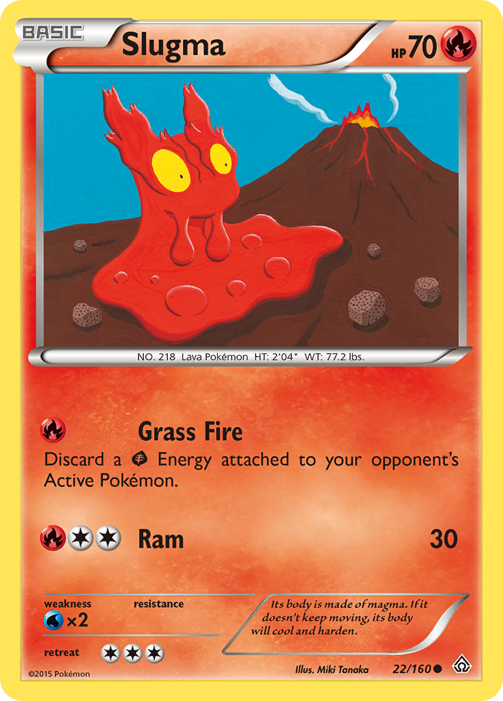 Slugma (22/160) [XY: Primal Clash] | Game Haven TX