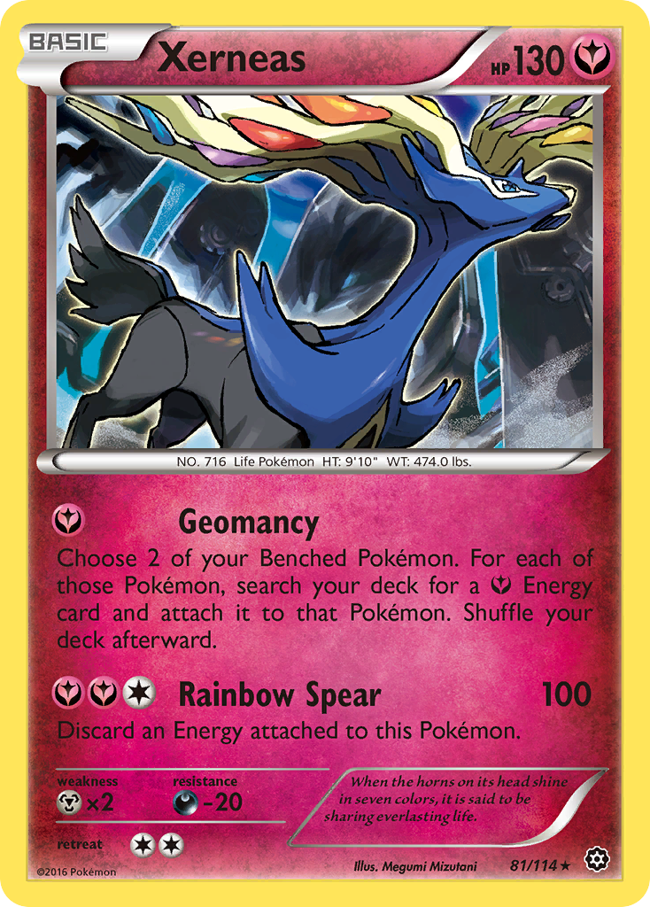 Xerneas (81/114) [XY: Steam Siege] | Game Haven TX