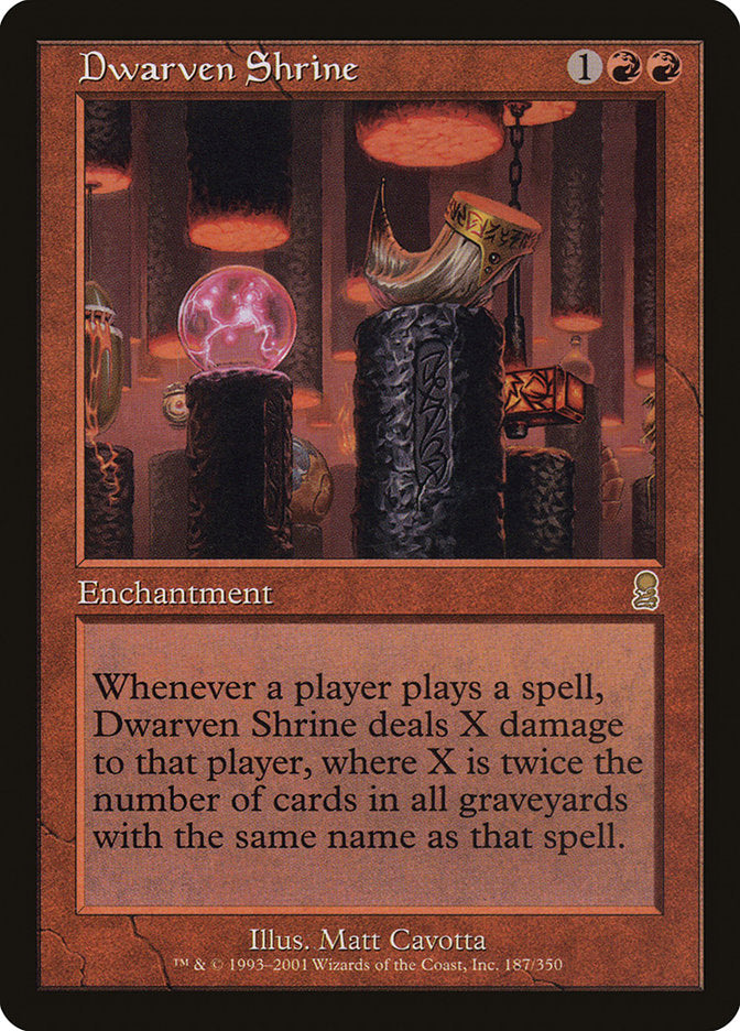 Dwarven Shrine [Odyssey] | Game Haven TX