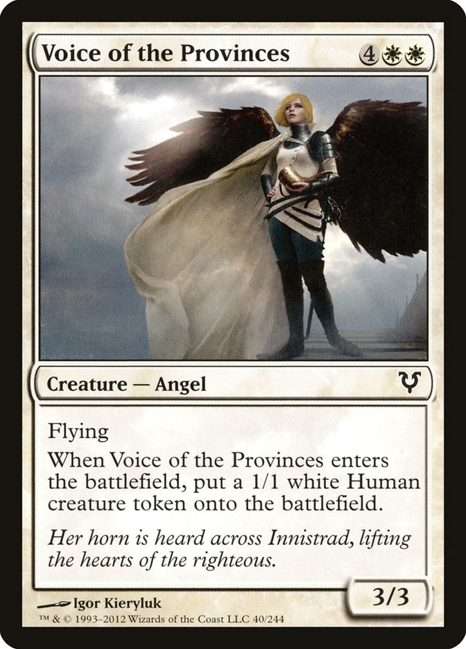 Voice of the Provinces [Avacyn Restored] | Game Haven TX