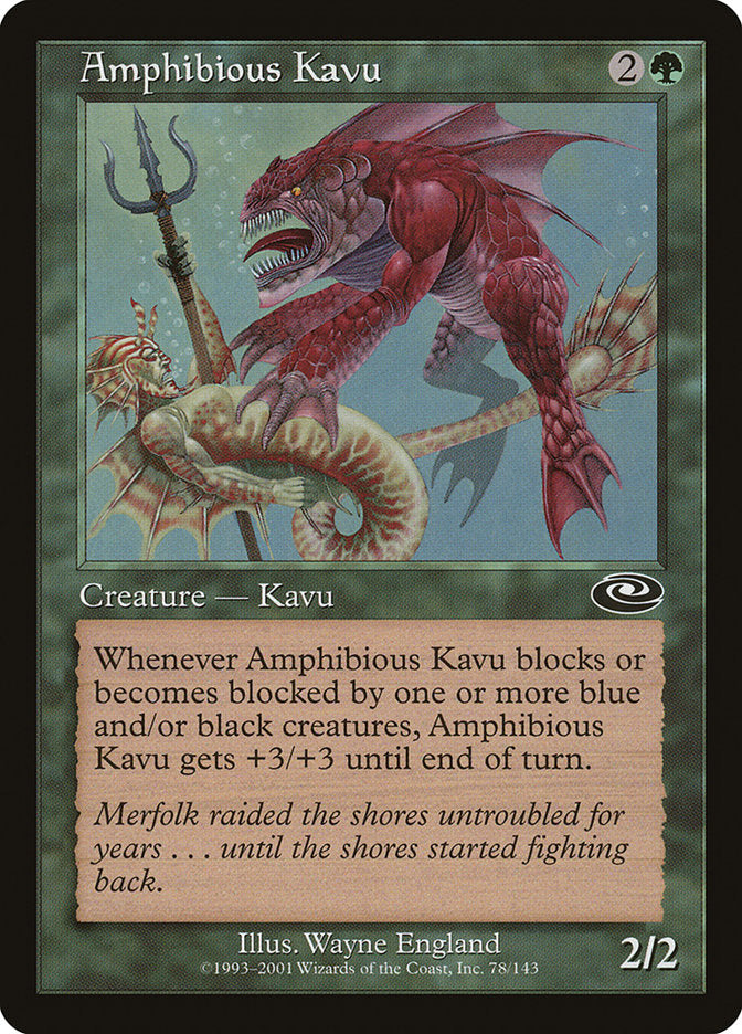 Amphibious Kavu [Planeshift] | Game Haven TX