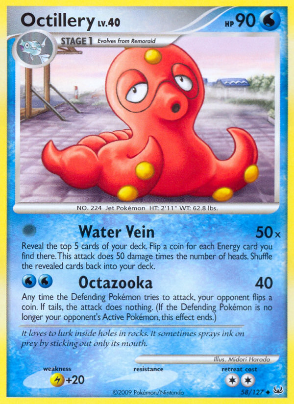 Octillery (58/127) [Platinum: Base Set] | Game Haven TX