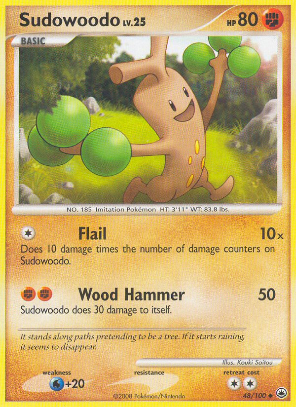 Sudowoodo (48/100) [Diamond & Pearl: Majestic Dawn] | Game Haven TX