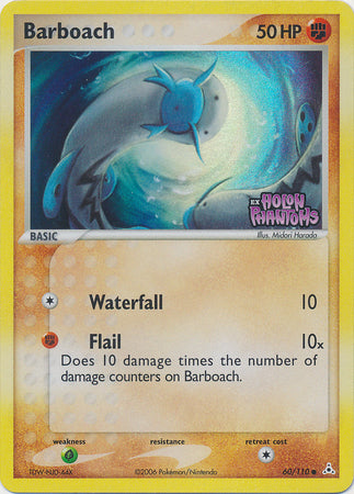 Barboach (60/110) (Stamped) [EX: Holon Phantoms] | Game Haven TX