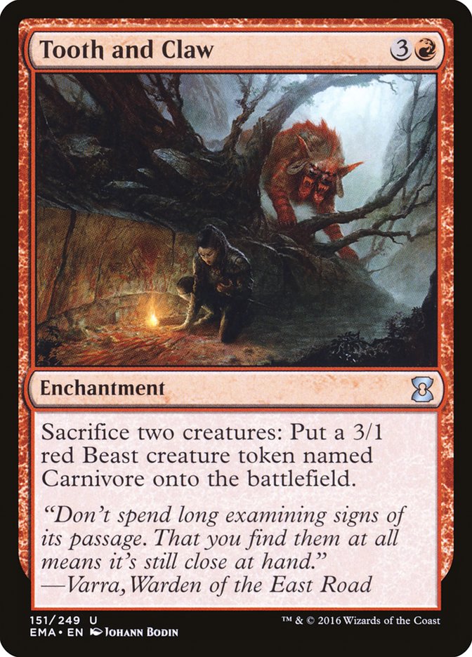 Tooth and Claw [Eternal Masters] | Game Haven TX
