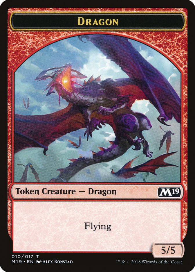 Dragon (010/017) [Core Set 2019 Tokens] | Game Haven TX