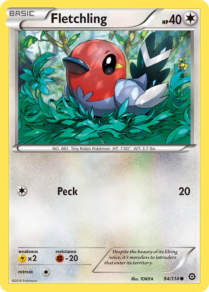 Fletchling (94/114) [XY: Steam Siege] | Game Haven TX