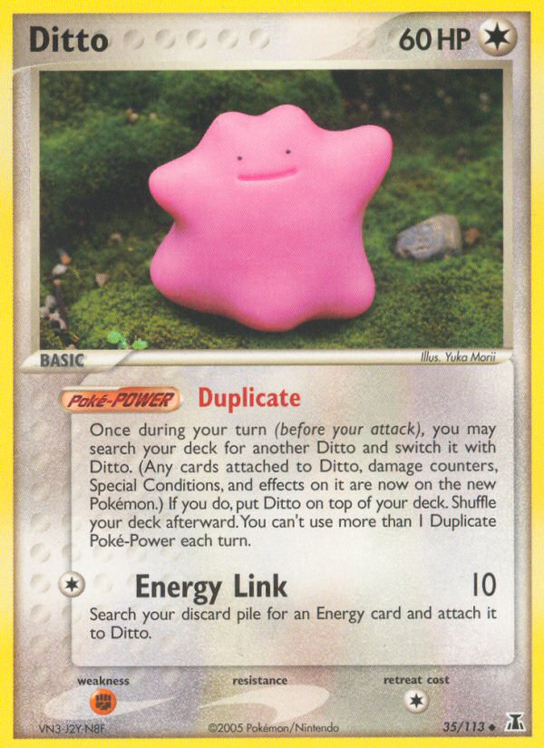 Ditto (35/113) [EX: Delta Species] | Game Haven TX
