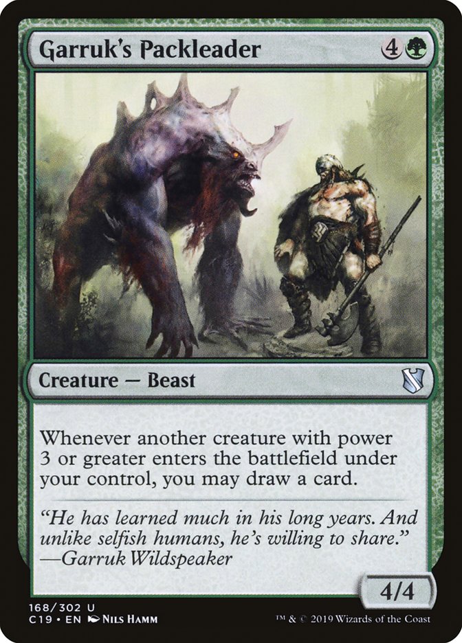 Garruk's Packleader [Commander 2019] | Game Haven TX