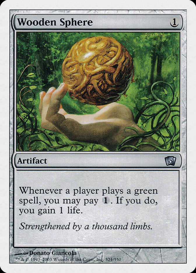 Wooden Sphere [Eighth Edition] | Game Haven TX