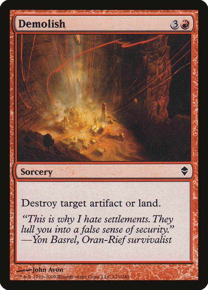 Demolish [Zendikar] | Game Haven TX