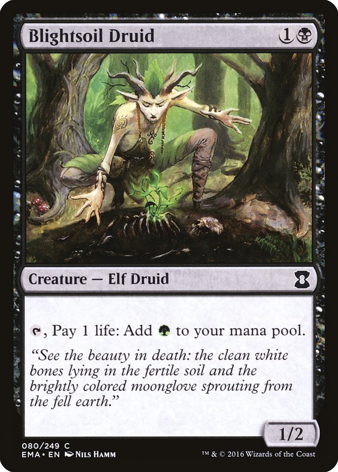 Blightsoil Druid [Eternal Masters] | Game Haven TX
