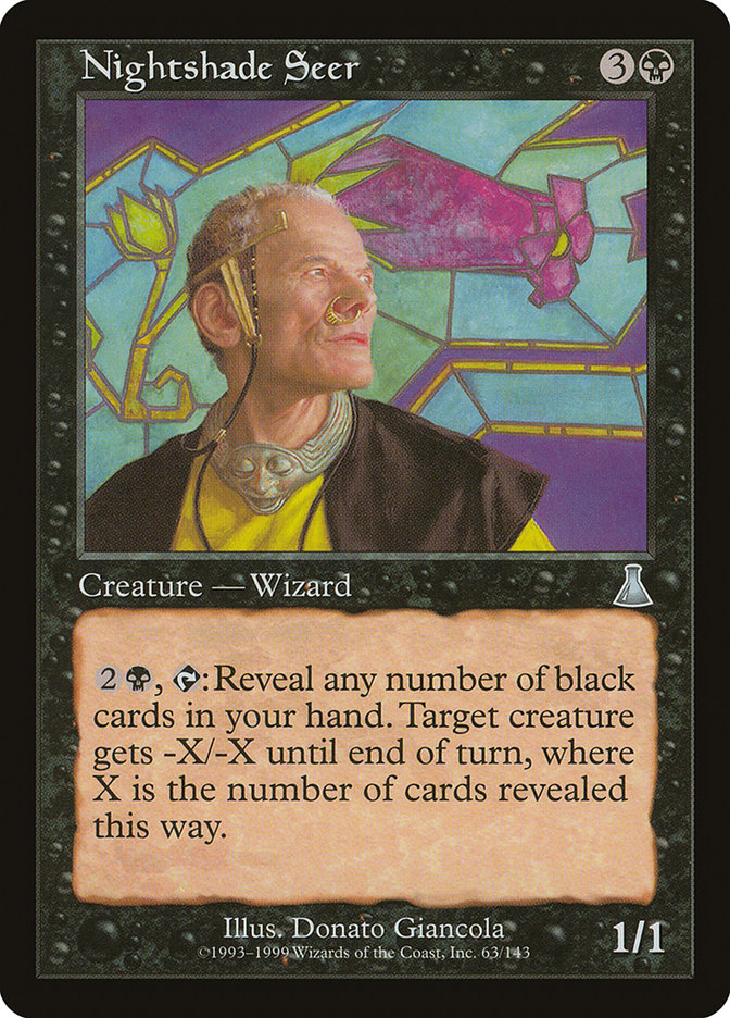 Nightshade Seer [Urza's Destiny] | Game Haven TX