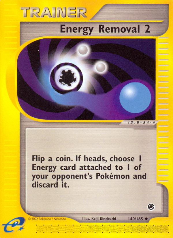 Energy Removal 2 (140/165) [Expedition: Base Set] | Game Haven TX