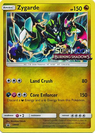 Zygarde (SM48) (Staff Prerelease Promo) [Sun & Moon: Black Star Promos] | Game Haven TX