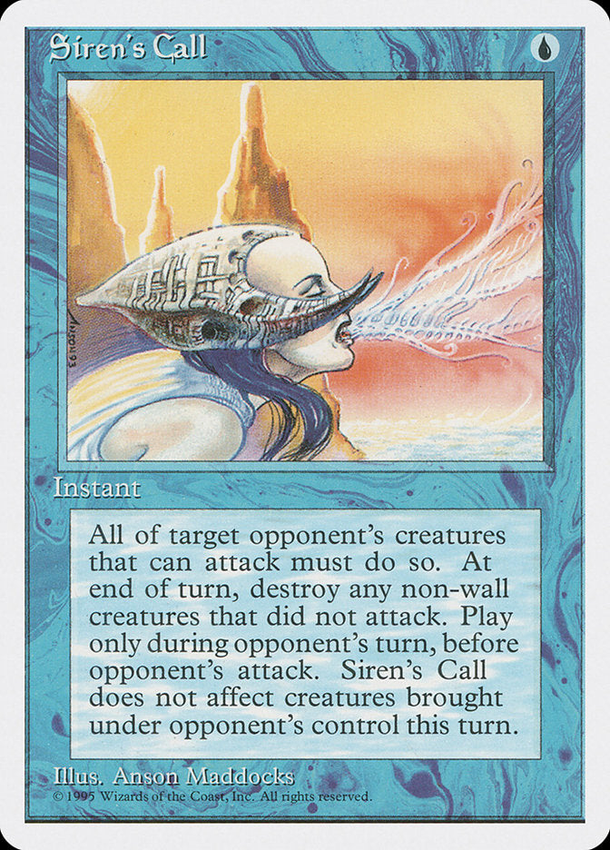 Siren's Call [Fourth Edition] | Game Haven TX