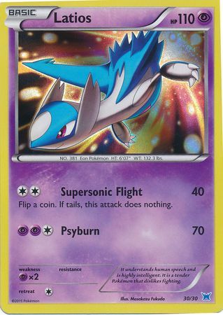 Latios (30/30) [XY: Trainer Kit 2 - Latios] | Game Haven TX
