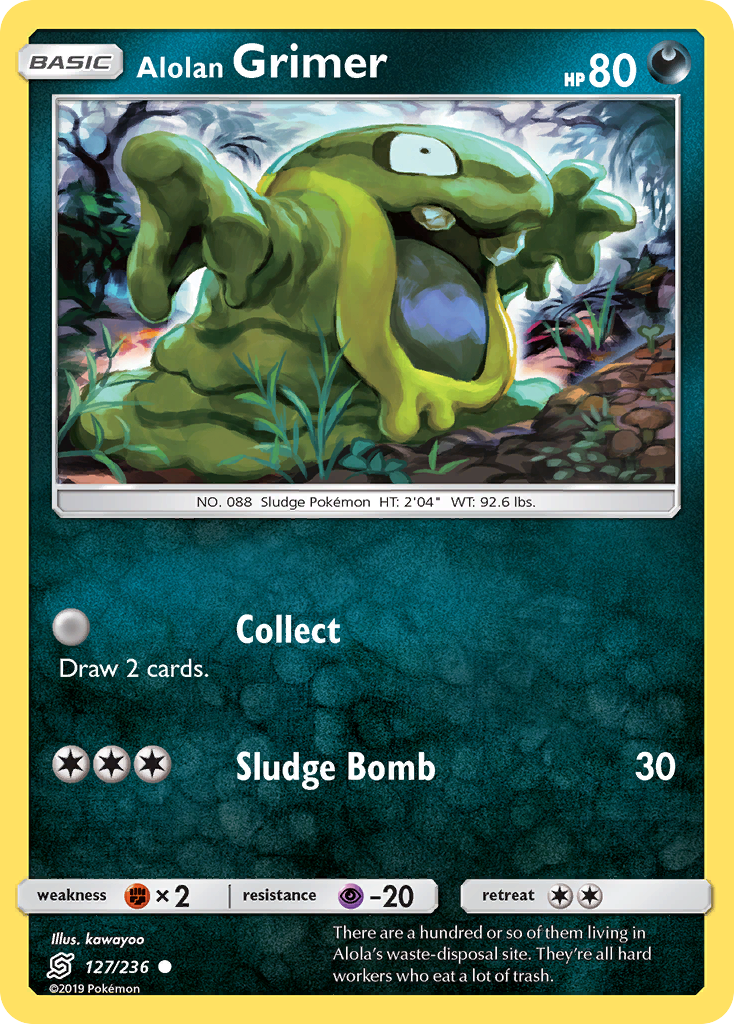 Alolan Grimer (127/236) [Sun & Moon: Unified Minds] | Game Haven TX
