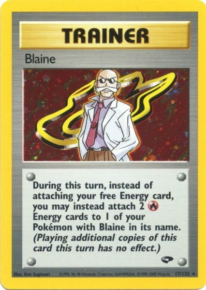 Blaine (17/132) [Gym Challenge Unlimited] | Game Haven TX