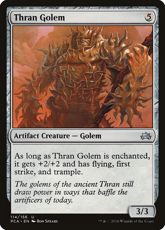 Thran Golem [Planechase Anthology] | Game Haven TX