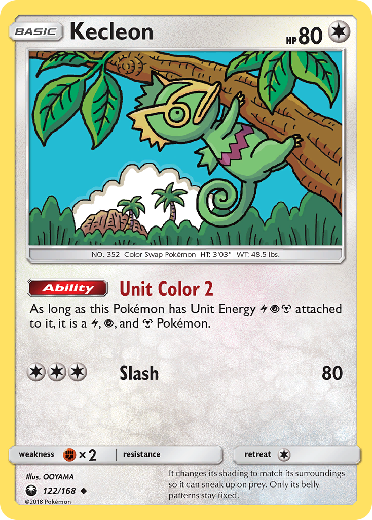 Kecleon (122/168) [Sun & Moon: Celestial Storm] | Game Haven TX