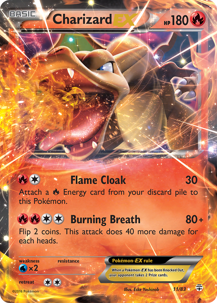 Charizard EX (11/83) [XY: Generations] | Game Haven TX