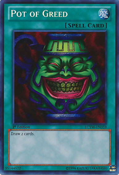 Pot of Greed [LCYW-EN059] Secret Rare | Game Haven TX
