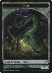 Ooze // Frog Lizard Token [Ravnica Allegiance: Guild Kits] | Game Haven TX
