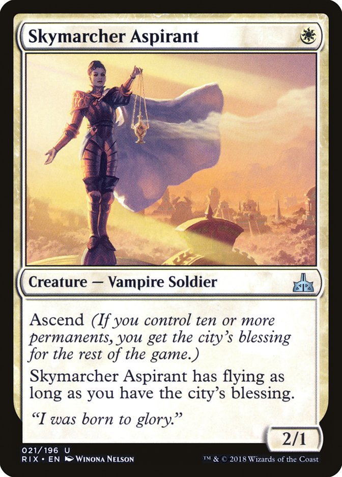 Skymarcher Aspirant [Rivals of Ixalan] | Game Haven TX
